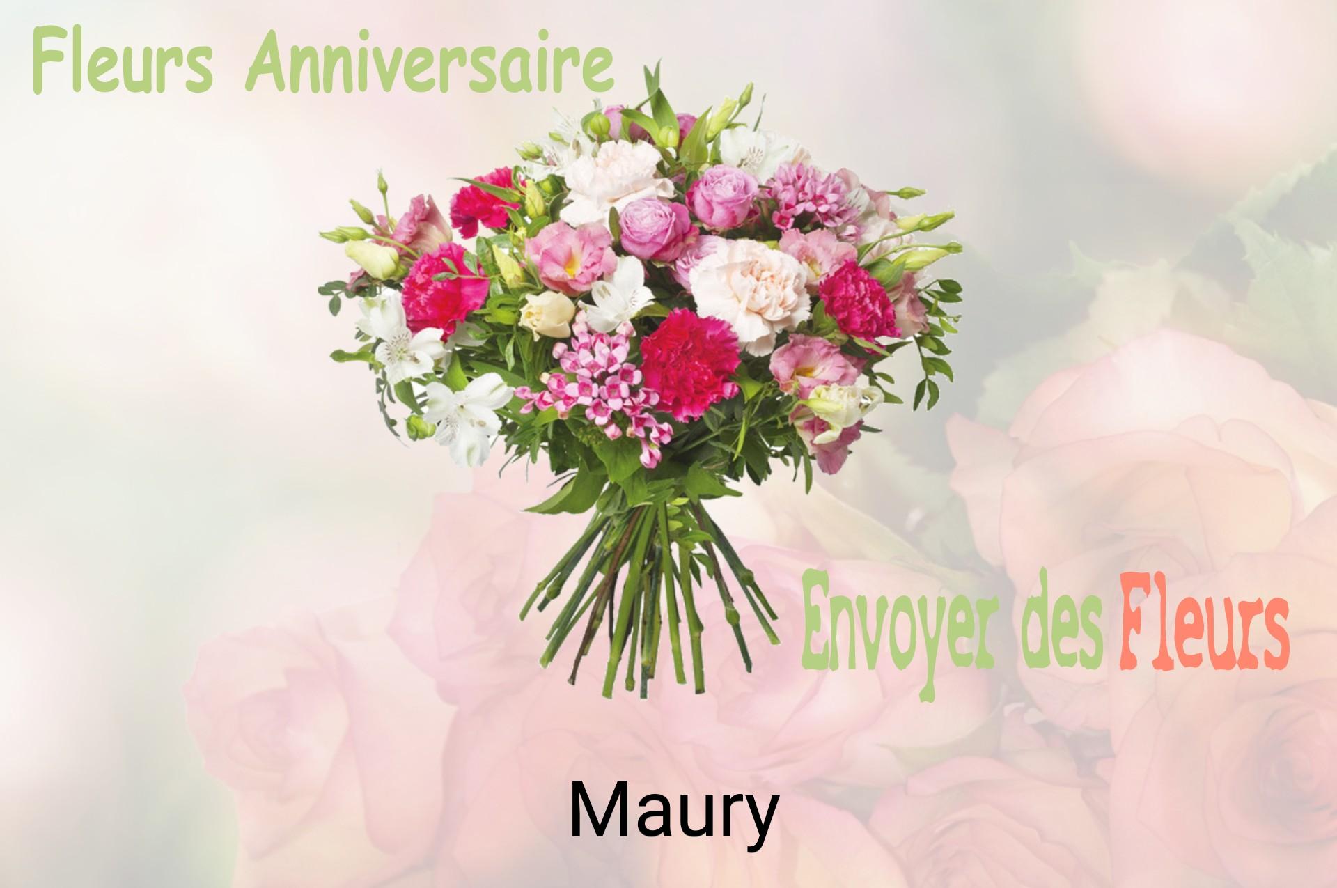 Bouquet de fleurs d’anniversaire livré à Maury